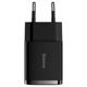 Incarcator retea Baseus Compact, negru