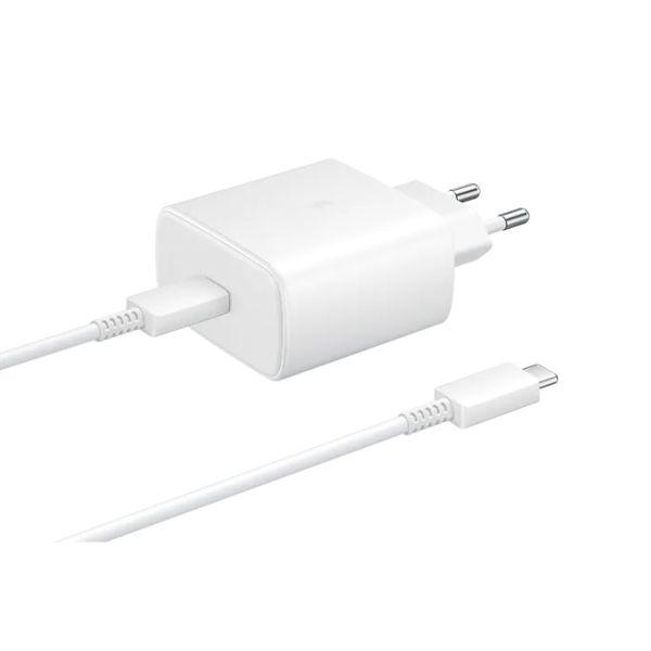 Samsung 25W Travel Adapter (no cable) 1xUSB Type-C White (retail)