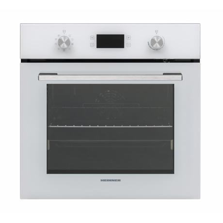 Cuptor incorporabil Heinner HBO-V659GCDRC-GWH, 69 L, 9 functii, Control mecanic, Display touch, Grill, Timer, Perete catalitic, Alb