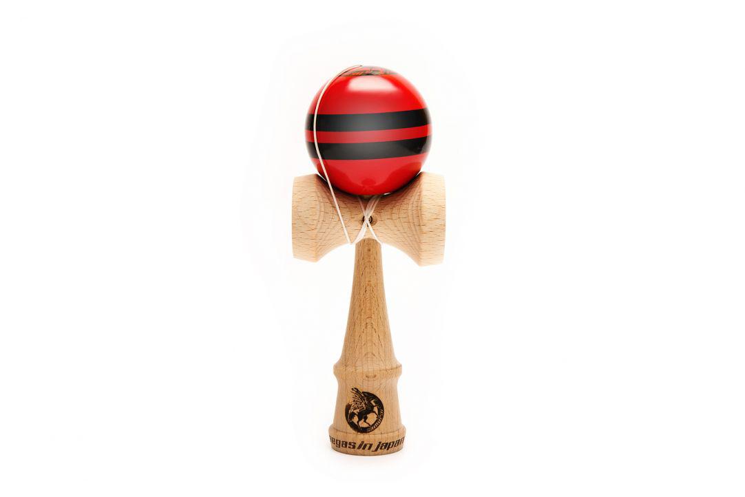 KENDAMA SAMURAI LEMN LOCUST VOPSEA LIQUID ROSU