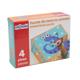 PUZZLE DIN LEMN CU ANIMALE, 4 PIESE