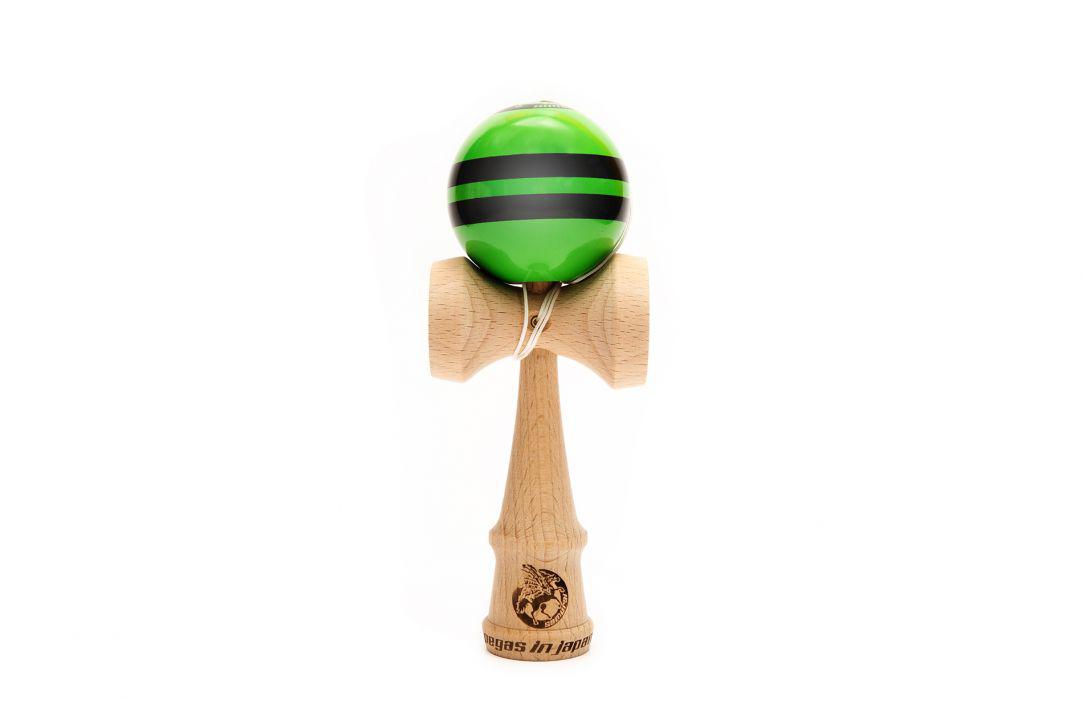 KENDAMA SAMURAI LEMN LOCUST VOPSEA LIQUID VERDE