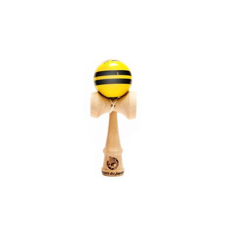 KENDAMA SAMURAI LEMN BEECH VOPSEA LIQUID GALBEN