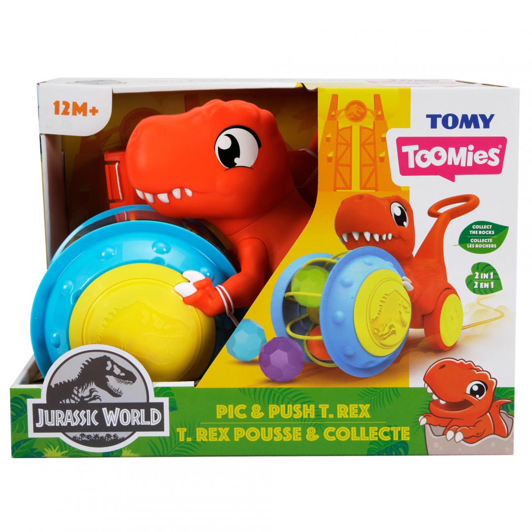Jucarie Tomy, Jurassic World-Pic and Push T-Rex