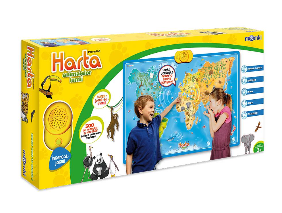 Harta animalelor lumii