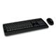 Kit Tastatura + Mouse Microsoft 3050, Wireless Desktop, negru