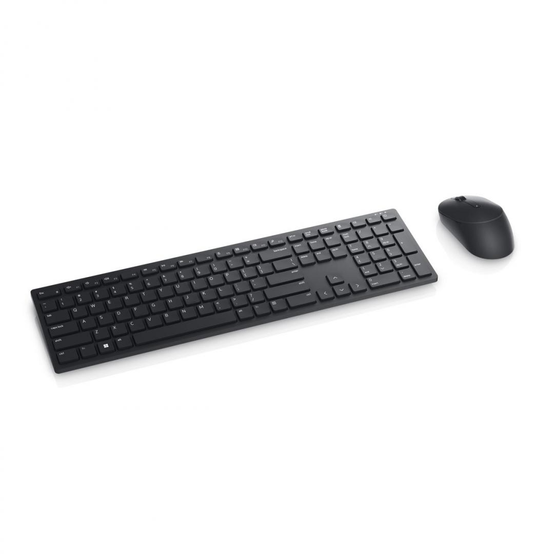 Kit Tastura si mouse Dell Premier KM5221W, wireless, negru