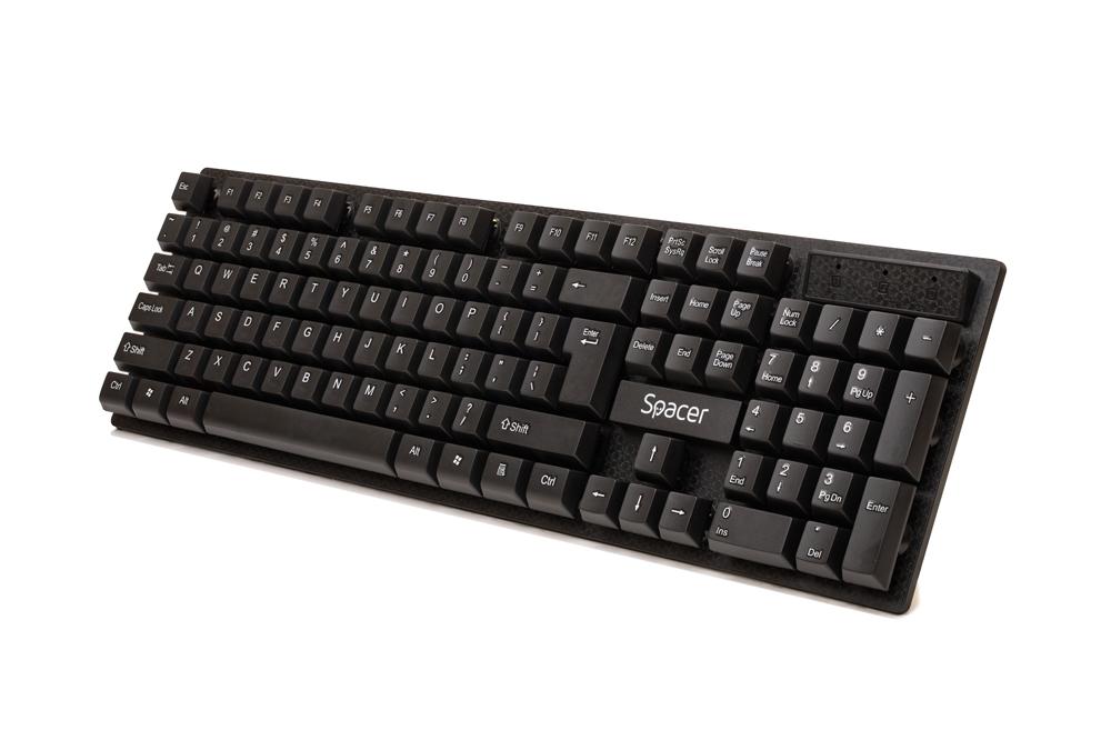 KIT Tastatura si Mouse Spacer SPDS-1100 fara fir