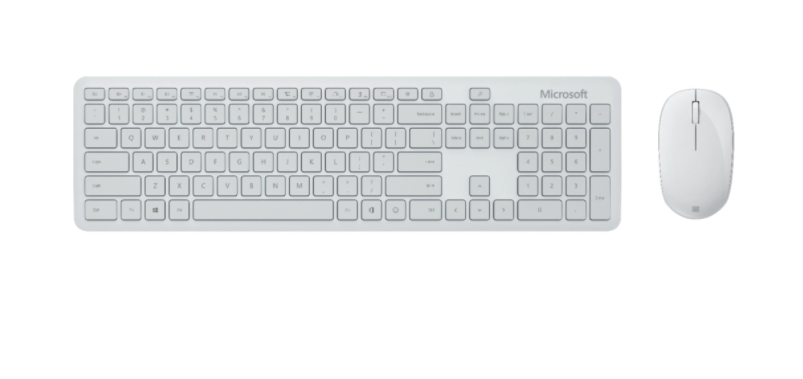Kit tastatura + mouse Microsoft Bluetooth, Glacier