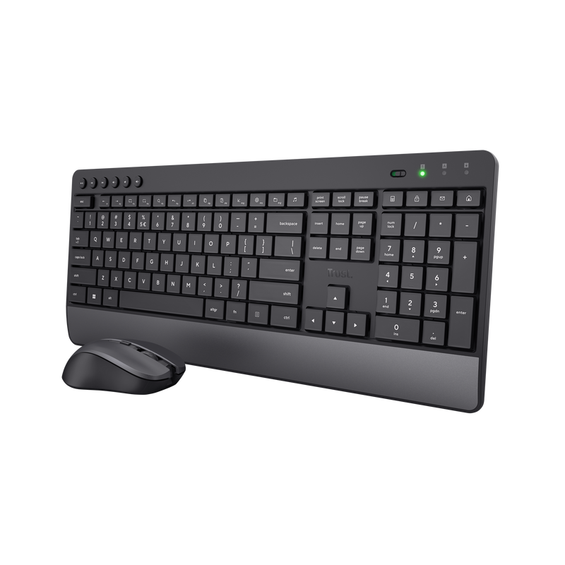 Trust Trezo Kit Tastatura + Mouse Wireless