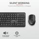 Kit tastatura si mouse Trust ODY, Wireless, negru