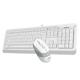 KIT A4TECH F1010-W WHITE USB