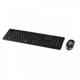 Kit Hama tastatura & mouse, wireless 2.4 GHz, negru