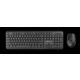 Kit tastatura si mouse Trust ODY, Wireless, negru