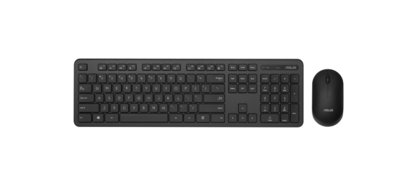 Kit Tastatura + Mouse Asus W2500, Wireless 2.4GHz