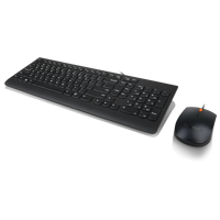 Lenovo 300 USB Combo Keyboard & Mouse, GX30M39606