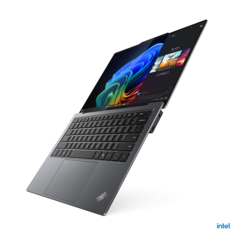 Laptop Lenovo ThinkPad X9-14 Gen 1; 14" WUXGA (1920x1200) OLED 400nits Anti-glare, 100% DCI-P3, 60Hz, DisplayHDR™ True Black 500, Dolby Vision®; Intel® Core™ Ultra 7 258V, 8C (4P + 4LPE) / 8T, Max Turbo up to 4.8GHz, 12MB; Video Integrated Intel® Arc™ Graphics 140V; RAM 1x 32GB Soldered