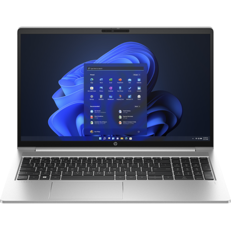 Laptop HP ProBook 450 G10, 15.6 inch FHD (1920x1080) LED Anti-Glare UWVA Narrow Bazel 250 nits , Intel Core i5-1335U 10-Core (1.3GHz, up to 4.6GHz, 12MB), video integrat Intel Iris Xe Graphics, RAM 16GB DDR4 3200MHz (1x16GB), SSD 1TB PCIe NVMe, no ODD, Boxe stereo integrate, 2W/4ohm audio, Webcam HD