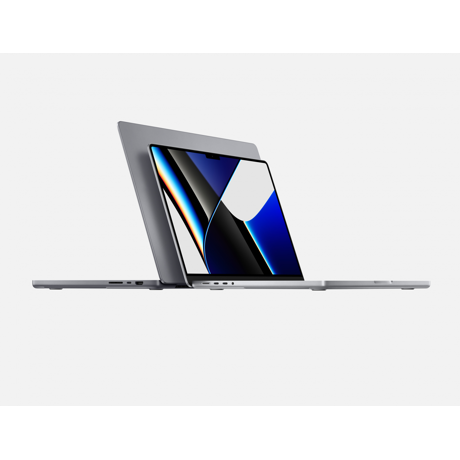 Laptop Apple 14.2'' MacBook Pro 14, XDR (3024 x 1964), Procesor M1 Pro (CPU 10-core, GPU 16-core, Neural Engine 16-core), 16GB, 1TB SSD, INT KB, 96W, Silver