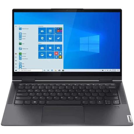 Laptop Lenovo Yoga 7 14ITL5, 14" FHD (1920x1080) IPS TouchScreen, Intel Core i7-1165G7 (4C / 8T, 2.8 / 4.7GHz, 12MB), RAM 16GB, 1TB SSD, Intel Iris Xe Graphics, Windows 10 Home, Slate Grey