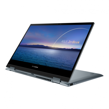Laptop ASUS ZenBook Flip UX363EA-HP521X, 13.3-inch, TouchScreen, FHD (1920 x 1080), Intel® Core™ i7-1165G7 Processor 2.8 GHz (12M Cache, up to 4.7 GHz, 4 cores), 16GB, 1TB SSD, Intel® Iris Xe Graphics, Windows 11 Pro, Pine Grey
