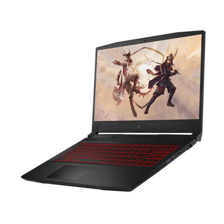 Laptop MSI Gaming Katana GF66 12UD-227XRO, 15.6" FHD (1920x1080), 144Hz, IPS-Level, Intel Core Alder Lake i7-12700H 24M Cache, up to 4.70 GHz, video dedicat NVIDIA GeForce RTX 3050Ti 4GB GDDR6, RAM DDR IV 8GB*2 (3200MHz), 2 Slots, SSD 1TB PCIe GEN4x4 w/o DRAM NVMe, no ODD, No Card reader, Boxe 2x 2W