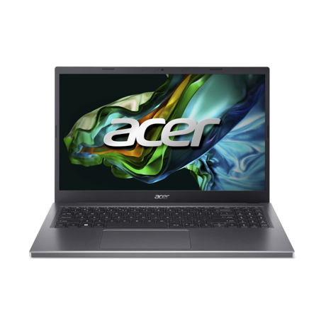 Laptop Acer Aspire 5 A515-48M, 15.6" display with IPS (In-Plane Switching) technology, Full HD 1920 x 1080, Acer ComfyView™ LED-backlit TFT LCD, 16:9 aspect ratio, 45% NTSC color gamut, Wide viewing angle up to 170 degrees, Ultra-slim design, Mercury free, environment friendly, AMD Ryzen™ 7 7730U