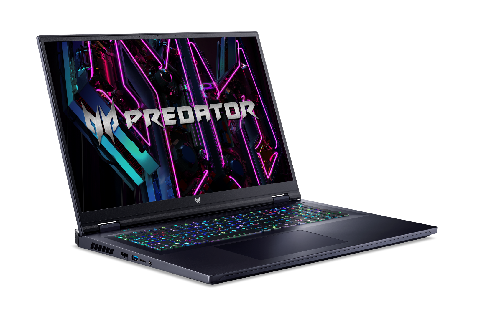 Laptop Acer Predator Helios 18 PH18-71, 18.0" display with IPS (In-Plane Switching) technology, WQXGA 2560 x 1600, high-brightness (500 nits) Acer ComfyView™ LED-backlit TFT LCD, supporting 240 Hz, Grey to Grey 3 ms by Overdrive, Nvidia Advanced Optimus capable, 16:10 aspect ratio, DCI-P3 100%, Wide