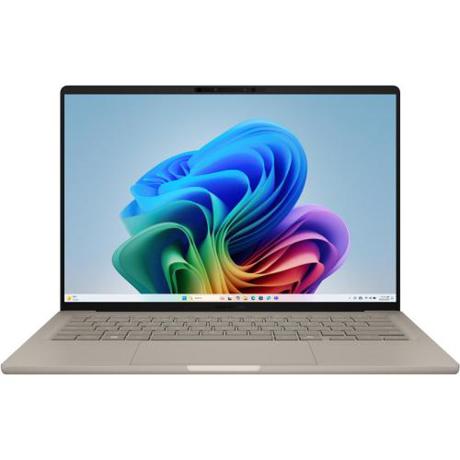 Laptop ASUS Zenbook 14, UX3407RA-QD024X, 14.0-inch, WUXGA (1920 x 1200) OLED 16:10 aspect ratio, Snapdragon® X Elite X1E 78 100 Processor 3.4GHz (42MB Cache, up to 3.4GHz, 12 cores, 12 Threads)\n Qualcomm® Hexagon™ NPU up to 45TOPS, 32GB LPDDR5X on board, 1TB, M.2 NVMe™ PCIe® 4.0 SSD, 60Hz refresh