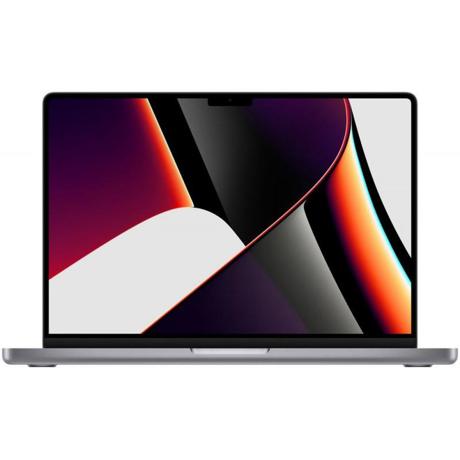 Laptop Apple 14.2'' MacBook Pro 14 Liquid Retina XDR, Apple M1 Pro chip (10-core CPU), 16GB, 512GB SSD, Apple M1 Pro 16-core GPU, macOS Monterey, ROM keyboard, Space Grey
