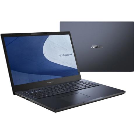 Laptop Business ASUS ExpertBook B1, B1500CBA-BQ0388X, 15.6-inch,  FHD (1920 x 1080) 16:9,  Anti-glare display, Wide view, Intel® Core™ i7- 1255U Processor 1.7 GHz (12M Cache,  up to 4.7 GHz,  10 cores), Intel® UHD Graphics, 16G DDR4 on board, 512GB M.2 NVMe™ PCIe® 4.0 SSD,  HDD Housing for storage