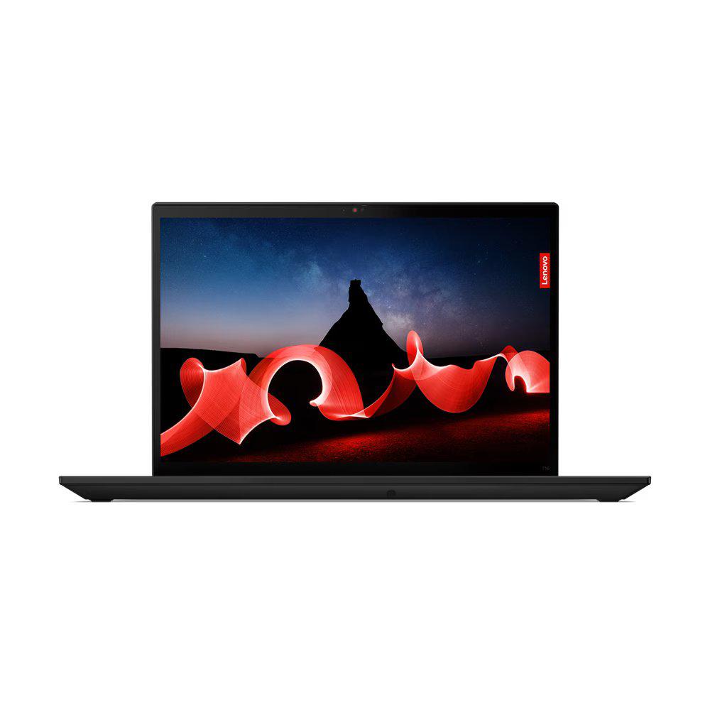 Laptop Lenovo ThinkPad T16 Gen 2, 16" WQUXGA (3840x2400) OLED 400nits Anti-reflection / Anti-smudge, 100% DCI-P3, DisplayHDR™ True Black 500, Dolby® Vision™, Intel® Core™ i7-1355U, 10C (2P + 8E) / 12T, P-core 1.7 / 5.0GHz, E-core 1.2 / 3.7GHz, 12MB, Video Integrated Intel® Iris® Xe Graphics, RAM