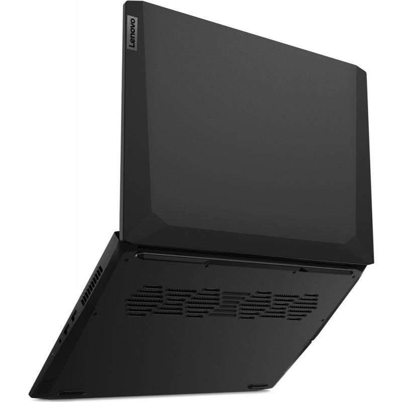 Laptop Lenovo Gaming 15.6'' IdeaPad 3 15ACH6, FHD IPS, Procesor AMD Ryzen™ 7 5800H (8C / 16T, 3.2 / 4.4GHz, 4MB L2 / 16MB L3), 8GB DDR4, 512GB SSD, GeForce GTX 1650 4GB, No OS, Shadow Black