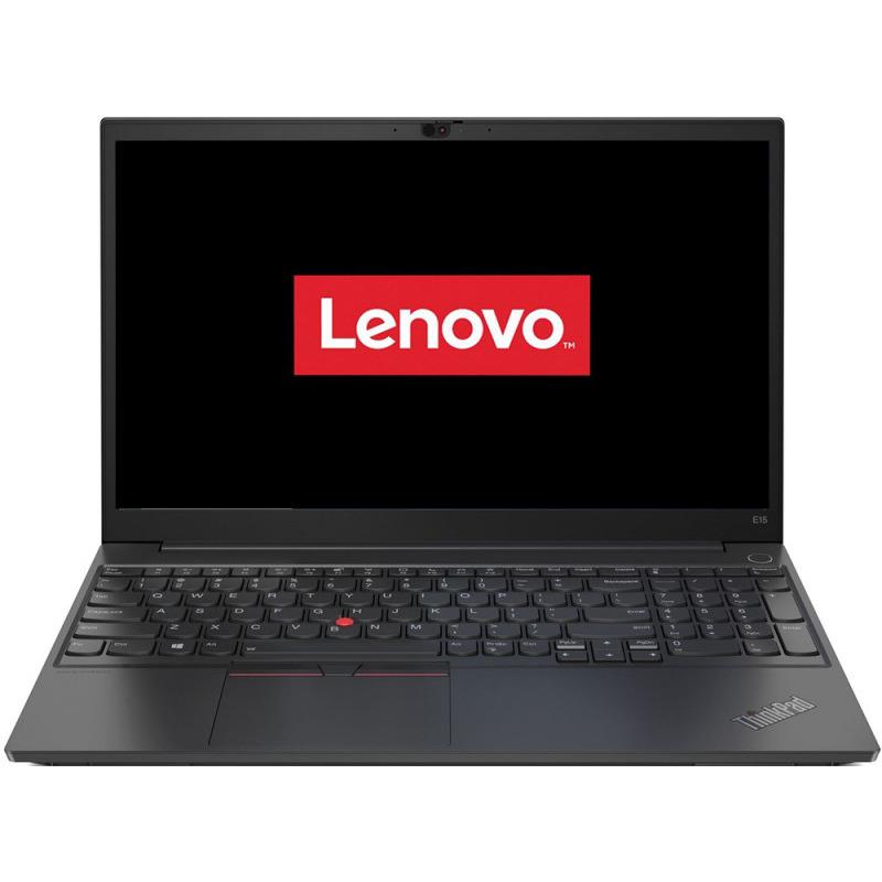 Laptop Lenovo 15.6'' ThinkPad E15 Gen 3, FHD IPS, Procesor AMD Ryzen™ 3 5300U (4M Cache, up to 3.8 GHz), 8GB DDR4, 256GB SSD, Radeon, No OS, Black