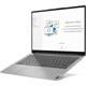 Laptop Lenovo Yoga Slim 7 13ACN5, 13.3" QHD (2560x1600) IPS, AMD Ryzen 5 5600U (6C / 12T, 2.3 / 4.2GHz, 3MB L2 / 16MB L3), 16GB, 512GB SSD, AMD Radeon Graphics, Windows 10 Home, SIlver