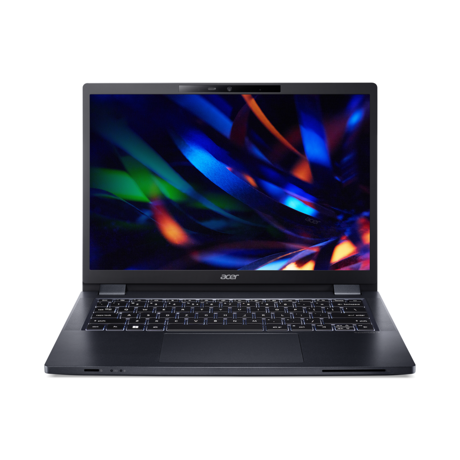 Laptop Acer TravelMate P4TMP414-53, 14.0" display with IPS (In-Plane Switching) technology, WUXGA 1920 x 1200, high-brightness (400nits) Acer ComfyView™ LED-backlit TFT LCD 16:10 aspect ratio, color gamut sRGB 100% Wide viewing angle up to 170 degrees, Intel® Core™ i5-1335U processor (12 MB Smart