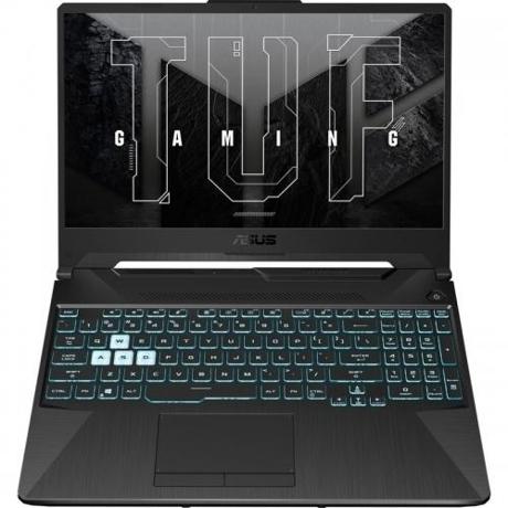 Laptop Gaming ASUS TUF A15, FA506NC-HN036, 15.6-inch, FHD (1920 x 1080) 16:9, AMD Ryzen™ 5 7535HS Processor 3.3GHz (19MB Cache, up to 4.55 GHz, 6 cores, 12 Threads), AMD Radeon™ Graphics, NVIDIA® GeForce RTX™ 3050 Laptop GPU, 144Hz, 2x DDR5 SO-DIMM slots, 2x M.2 PCIe, DDR5 16GB, 512GB PCIe® 4.0