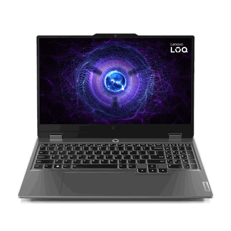 Laptop Gaming Lenovo LOQ 15IRX9 cu procesor Intel® Core™ i5-13450HX pana la 4.6 GHz, 15.6", Full HD, IPS, 16GB, 1TB SSD, NVIDIA® GeForce RTX™ 4060 8GB GDDR6, No OS, Luna Grey