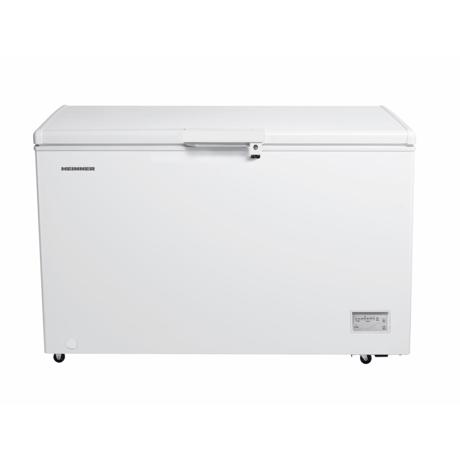 Lada frigorifica Heinner HCF-371CNHF+, Convertibila (frigider/congelator), 371L, Control electronic, Display rezistent la apa, Alb