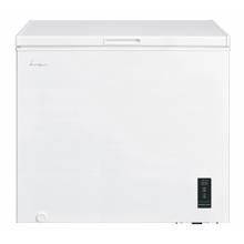 Lada frigorifica Fram FCF-M198DINVCE++, clasa energetica: E, functionare convertibila (Frigider/Congelator), compresor Inverter, capacitate totala: 198L, display LED, control electronic, functie Super congelare,Alb