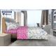 Lenjerie Heinner King Size bumbac 4 piese, 144TC, Butterfly