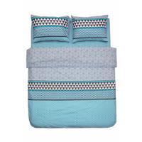 Lenjerie Heinner Dubla bumbac 4 piese, 132TC - Clair