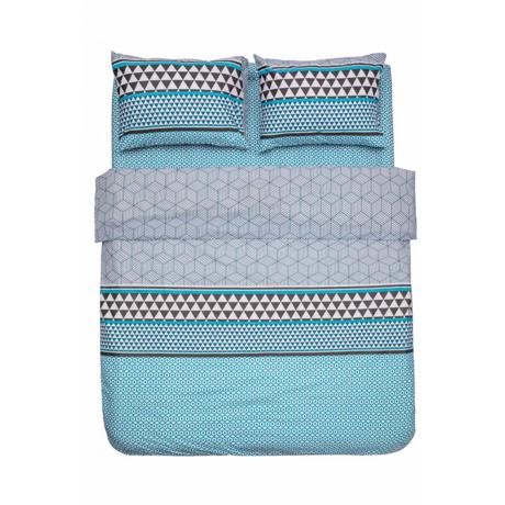 Lenjerie Heinner Dubla bumbac 4 piese, 132TC - Clair