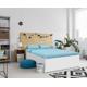 LENJERIE PAT KS CU BRODERIE TUFFATA BLUE