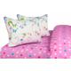 Lenjerie Heinner King Size bumbac 4 piese, 144TC, Butterfly
