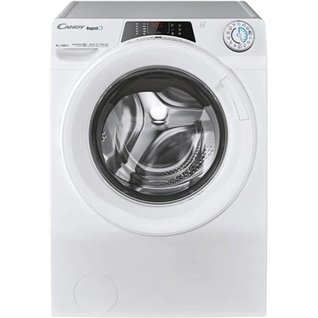 Masina de spalat rufe Candy RapidÓ RO 1284DWMT/1-S, 8kg, 1200 rpm, Clasa A, WiFi+BT, Steam, Alb
