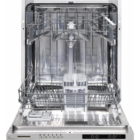 Masina de spalat vase Heinner HDW-BI6613AID+++, Total incorporabila, 13 seturi, 6 programe, Control electronic, 60 cm