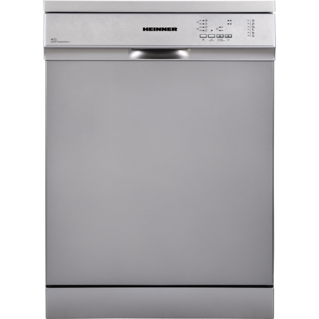 Masina de spalat vase HDW-FS6062DSE++, Independenta, 12 seturi, 6 programe, Control electronic, Incarcare la jumatate, 60 cm, Argintiu