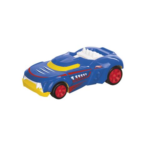 Masinuta Hot Wheels Mondo MDHW512266 Growler PullBack Flash Runner, Albastru, dimensiune 12 x 6.5 x 5.4 cm, 3+