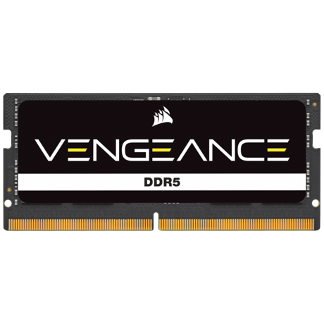 Memorie RAM CORSAIR VENGEANCE 16GB (1x 16GB) DDR5 SODIMM, 4800MHz, 1.1v, CL40, negru